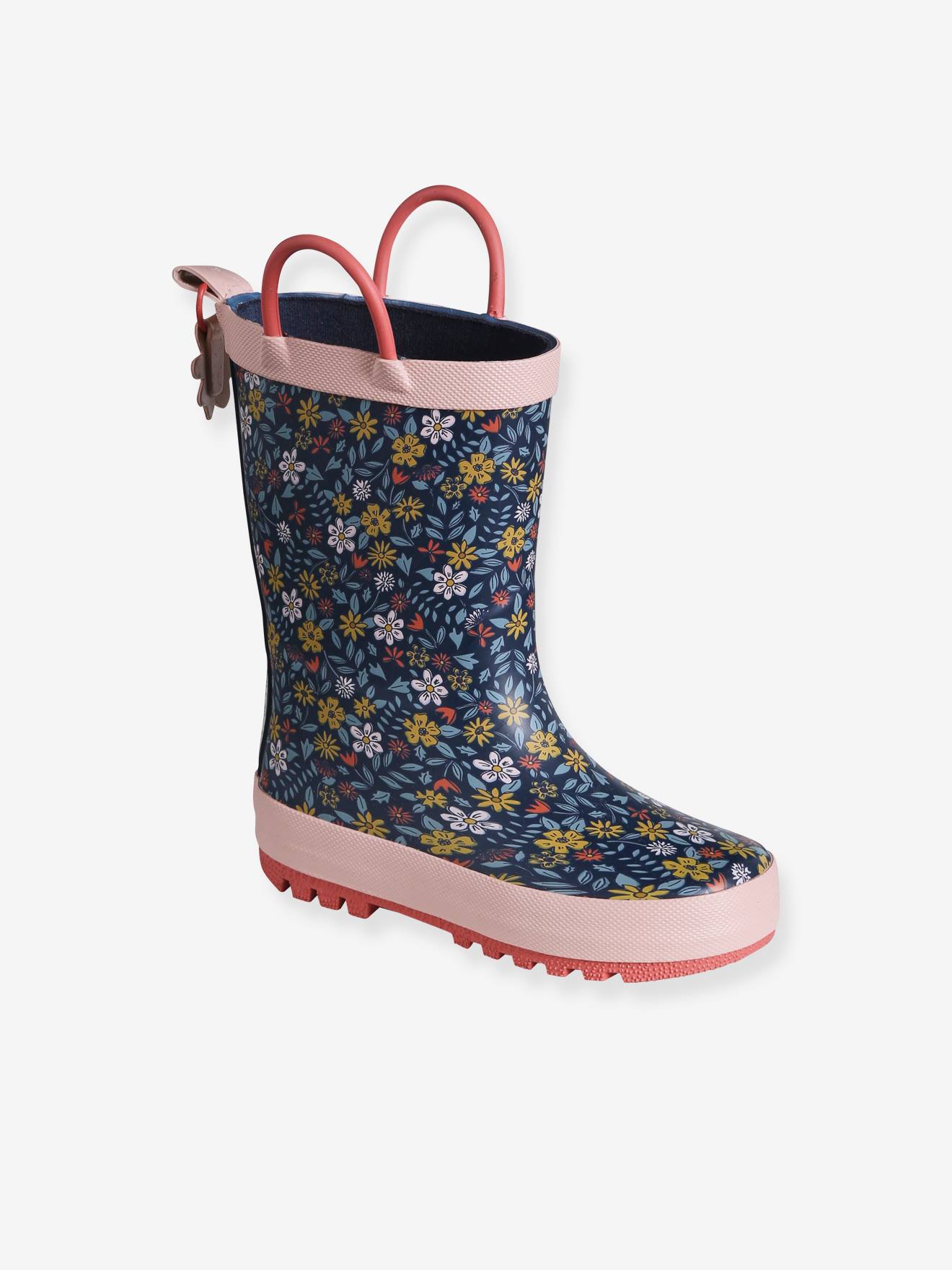 Wellies in Printed Natural Rubber