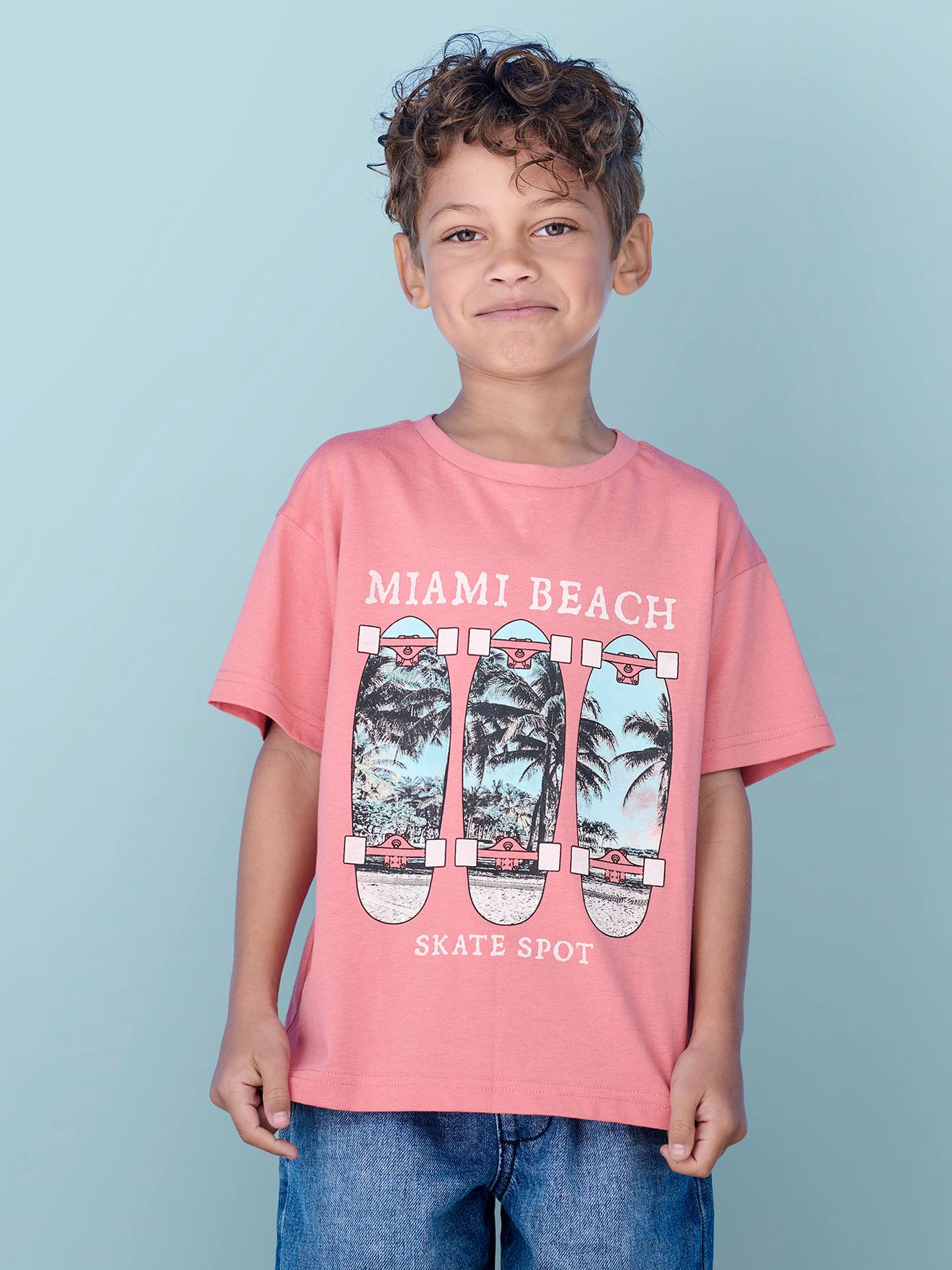 T-Shirt for Boys coral