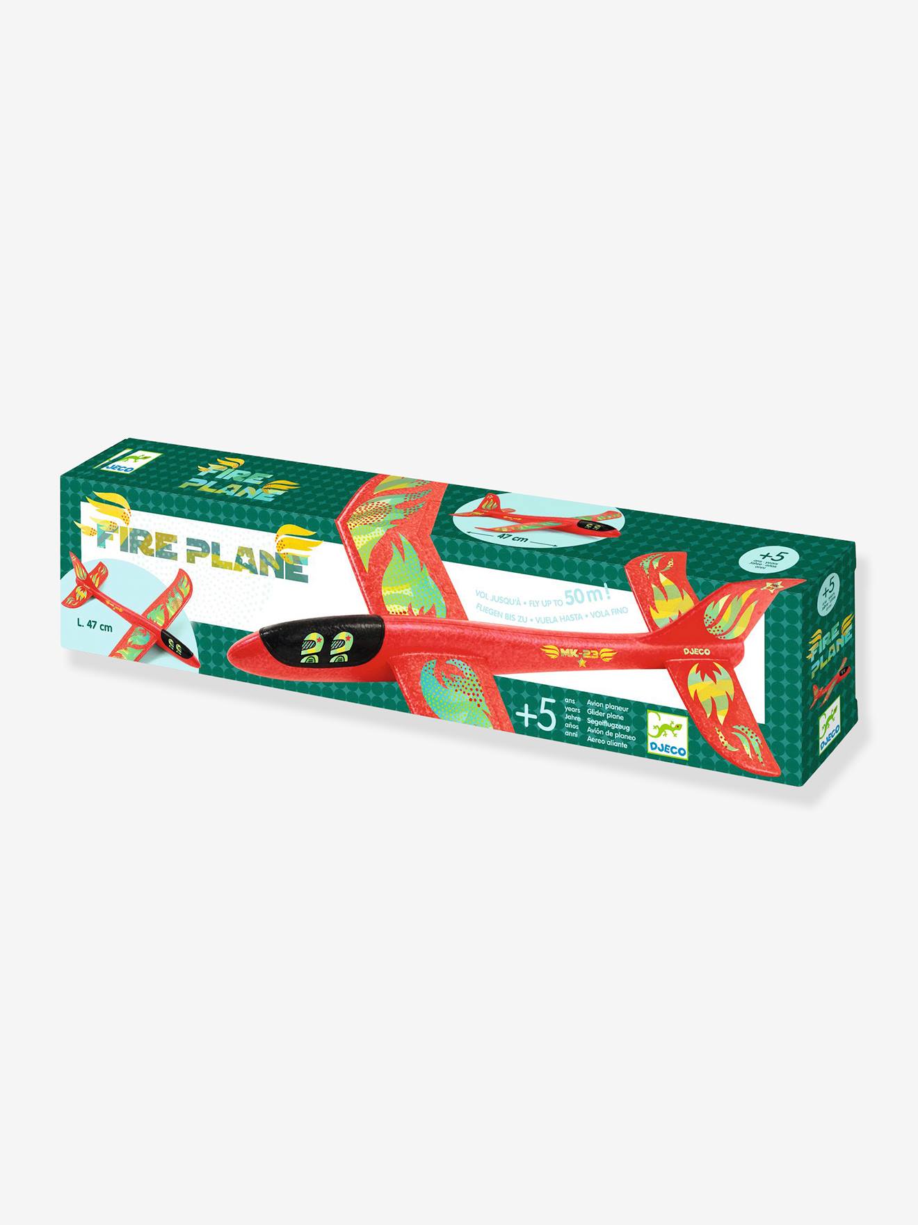 Glider Fire Plane - DJECO multicoloured