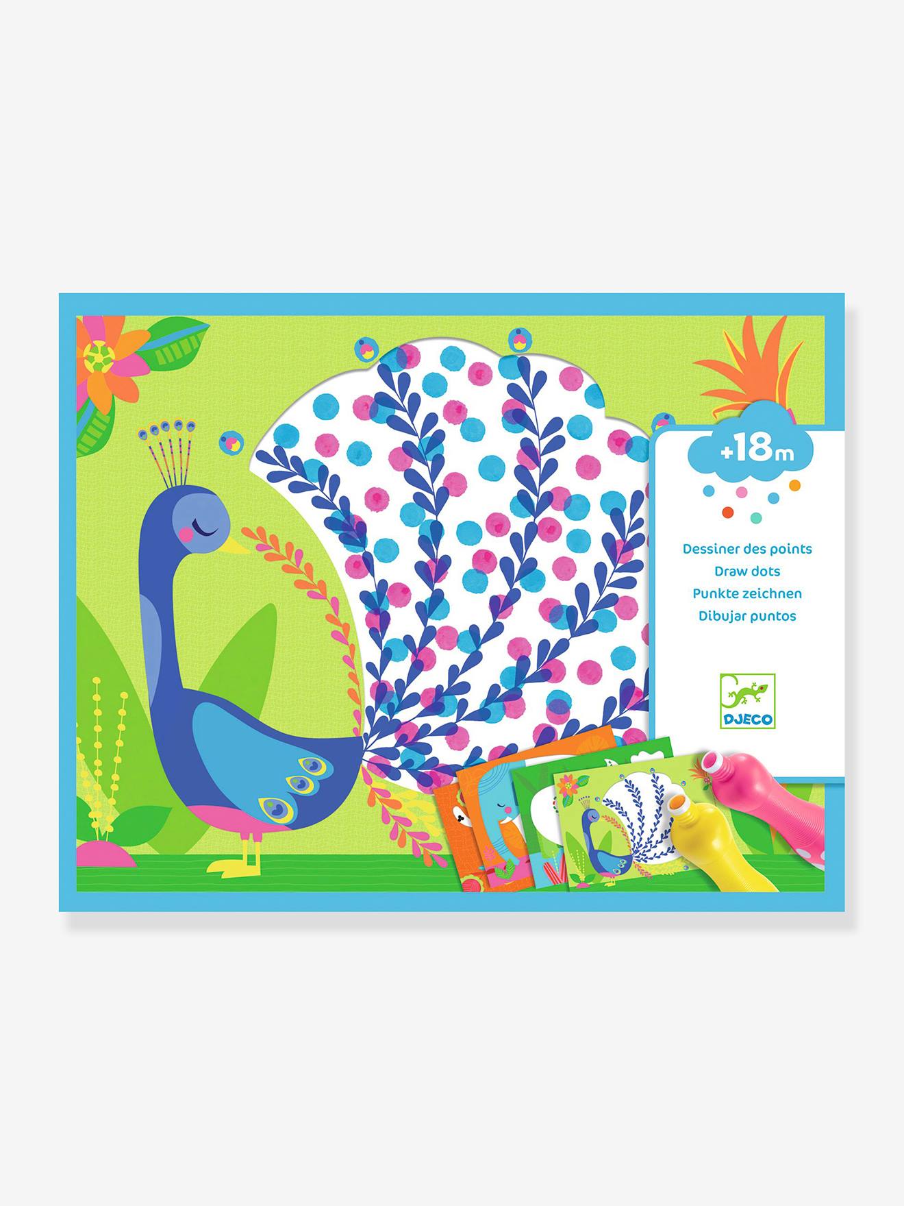 Small Dots Painting Set - by DJECO