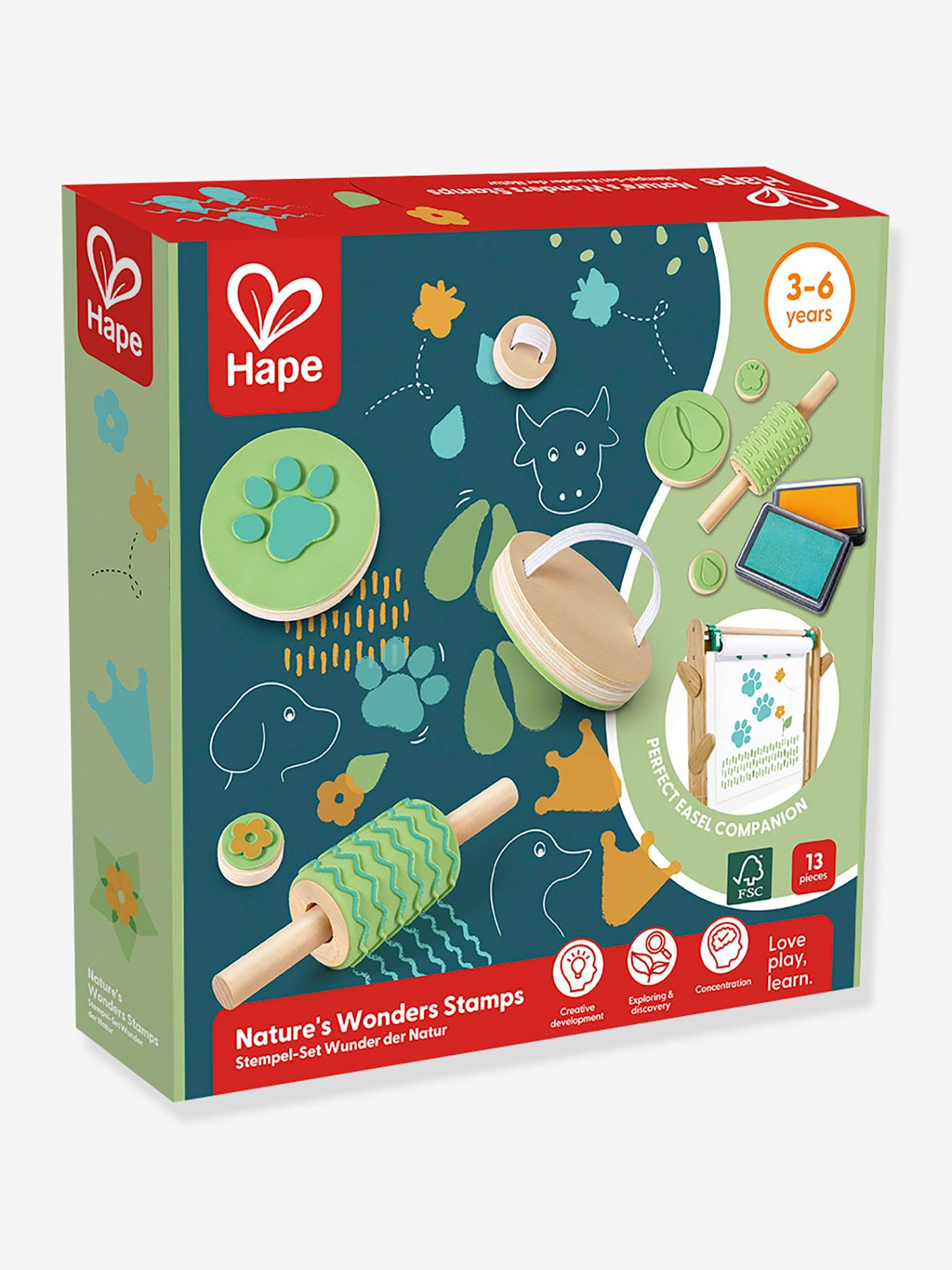 Nature Ink Stamps - HAPE multicoloured