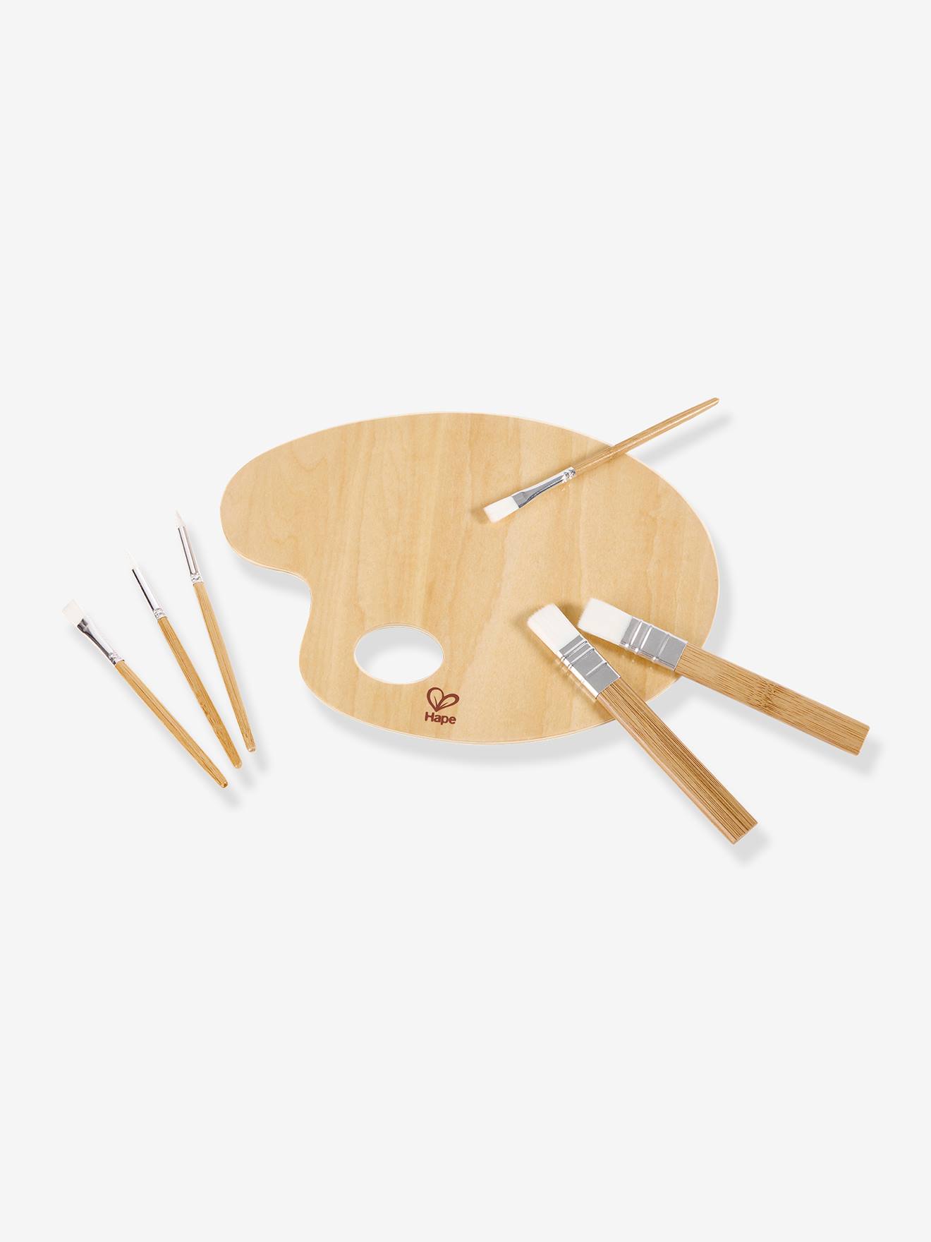 Art Palette & Brush Kit - HAPE wood