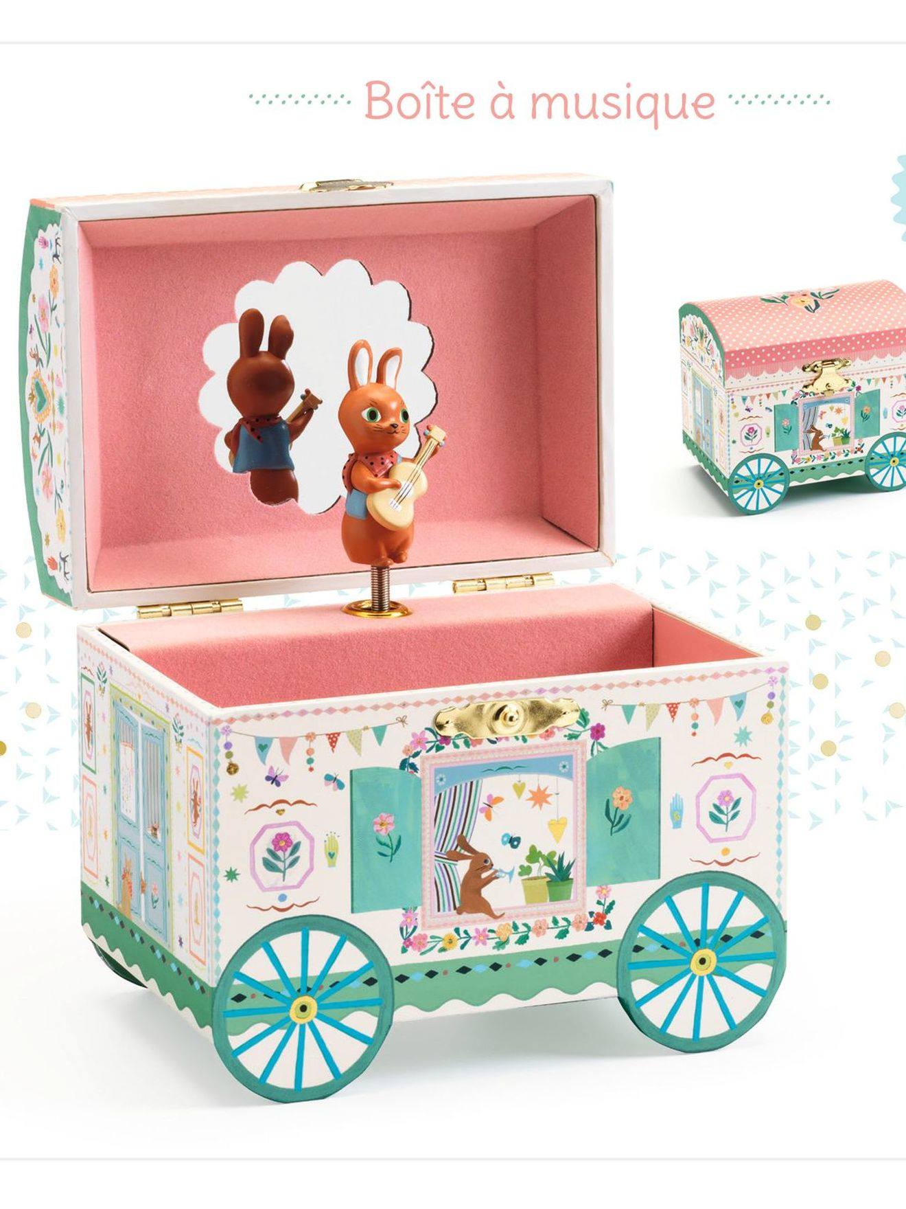 Enchanted Caravan Music Box - DJECO multicoloured
