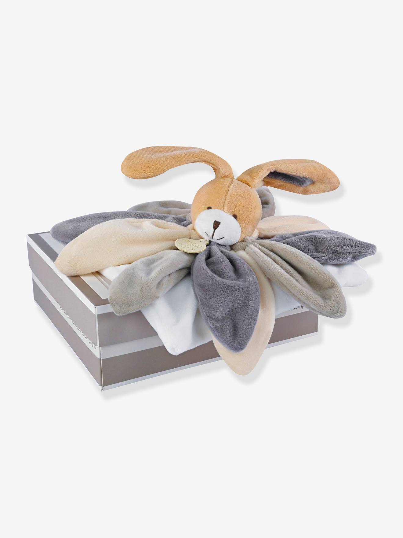 Collector 28 cm Bunny Soft Toy DOUDOU ET COMPAGNIE taupe Toys Vertbaudet