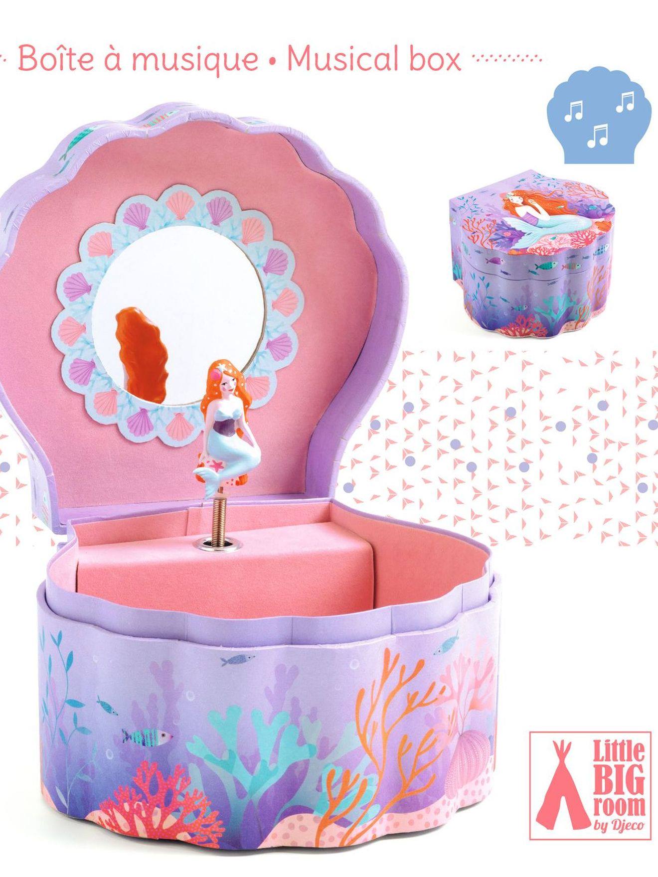 Enchanted Mermaid Music Box - DJECO multicoloured