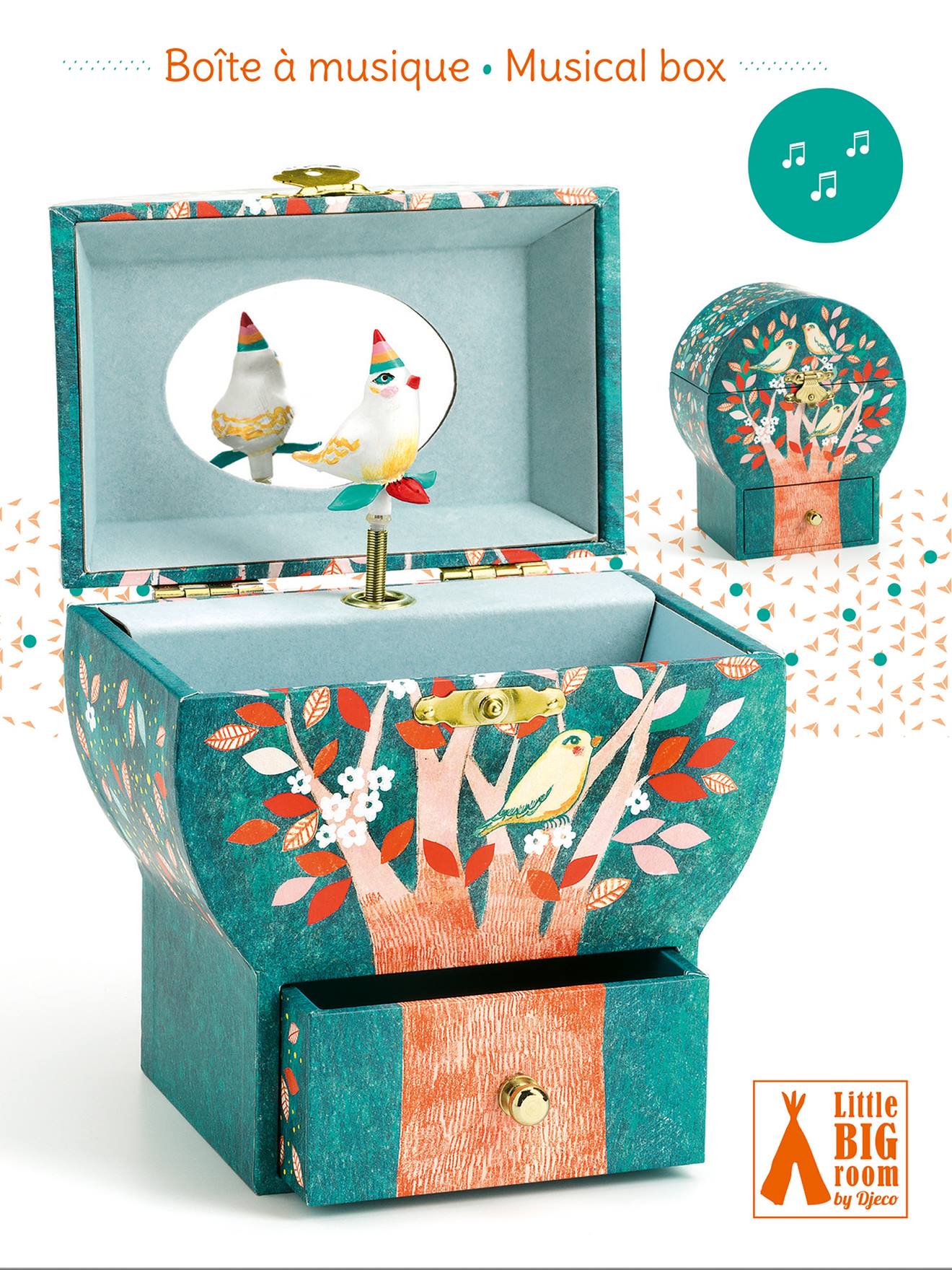 Poetic Tree Music Box - DJECO multicoloured