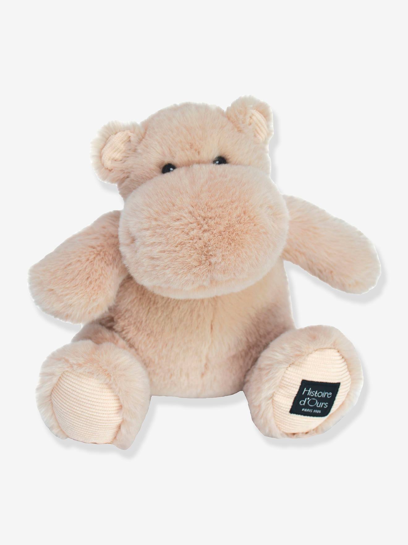 Hippopotamus Plush Toy - HISTOIRE D'OURS sandy