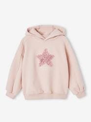 Girls-Hoodie with Fancy Motif for Girls