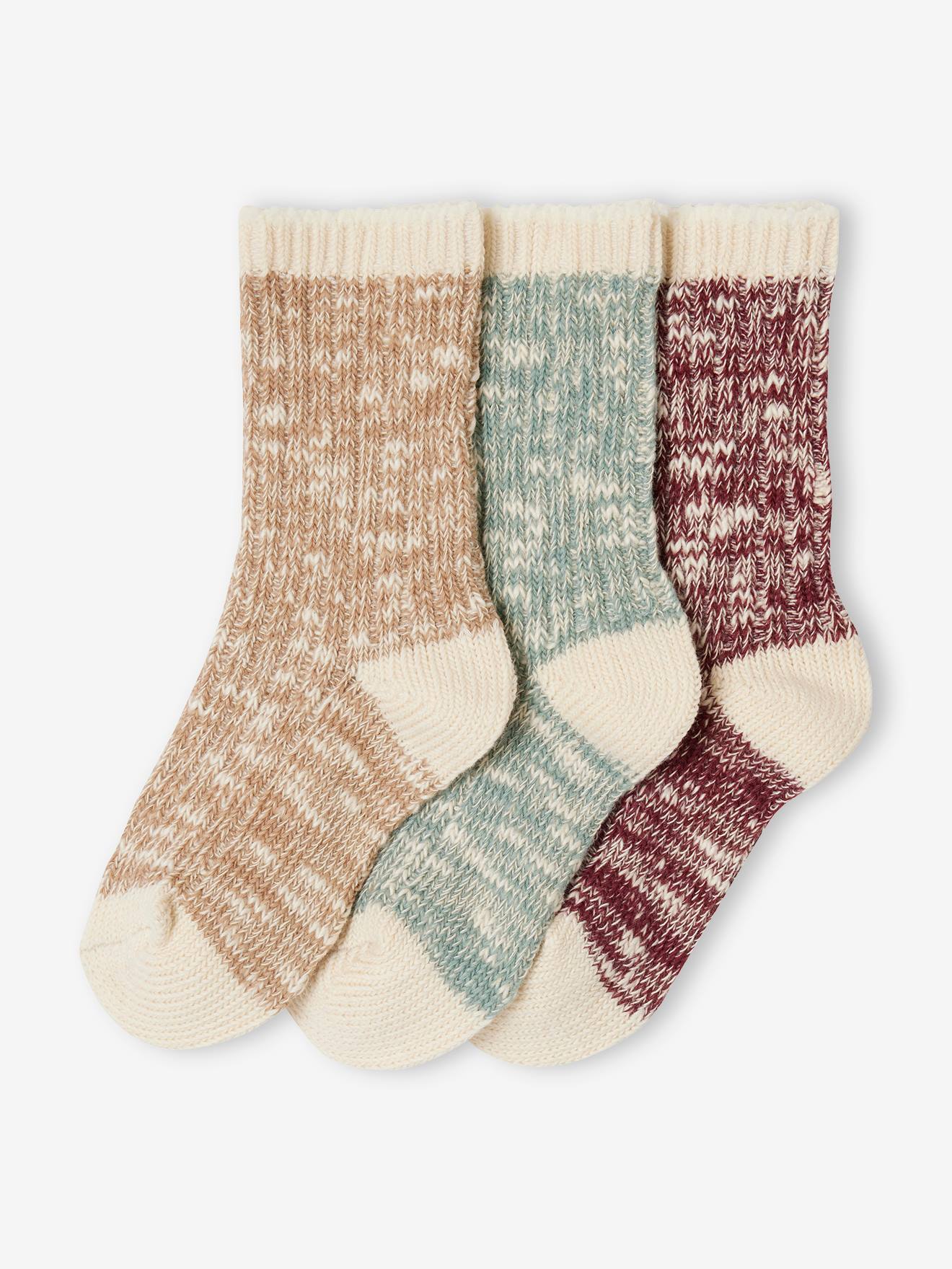 Pairs of Marl Knit Socks
