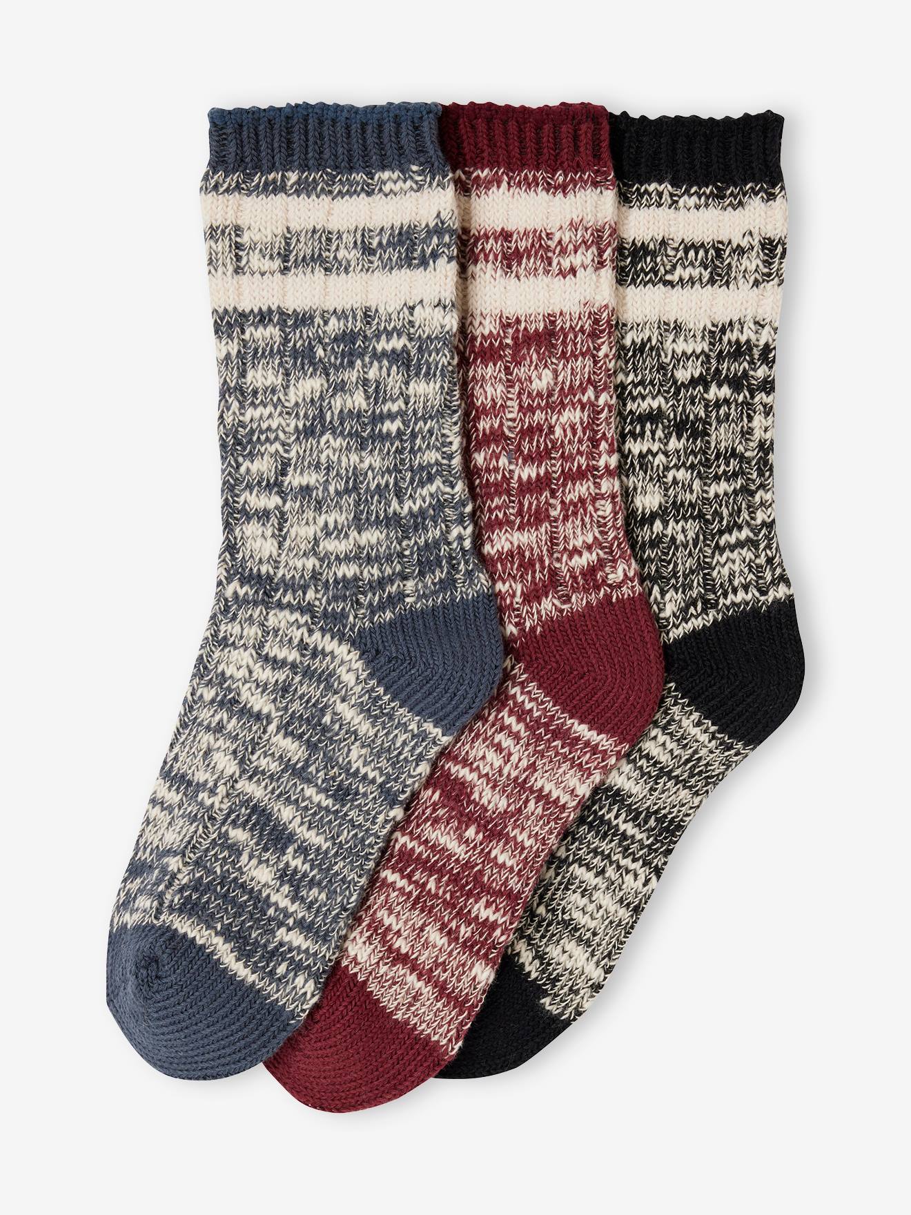 Pairs of Marl Knit Socks