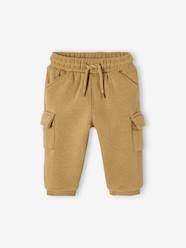 Baby-Trousers & Jeans-Cargo-Type Fleece Trousers for Babies