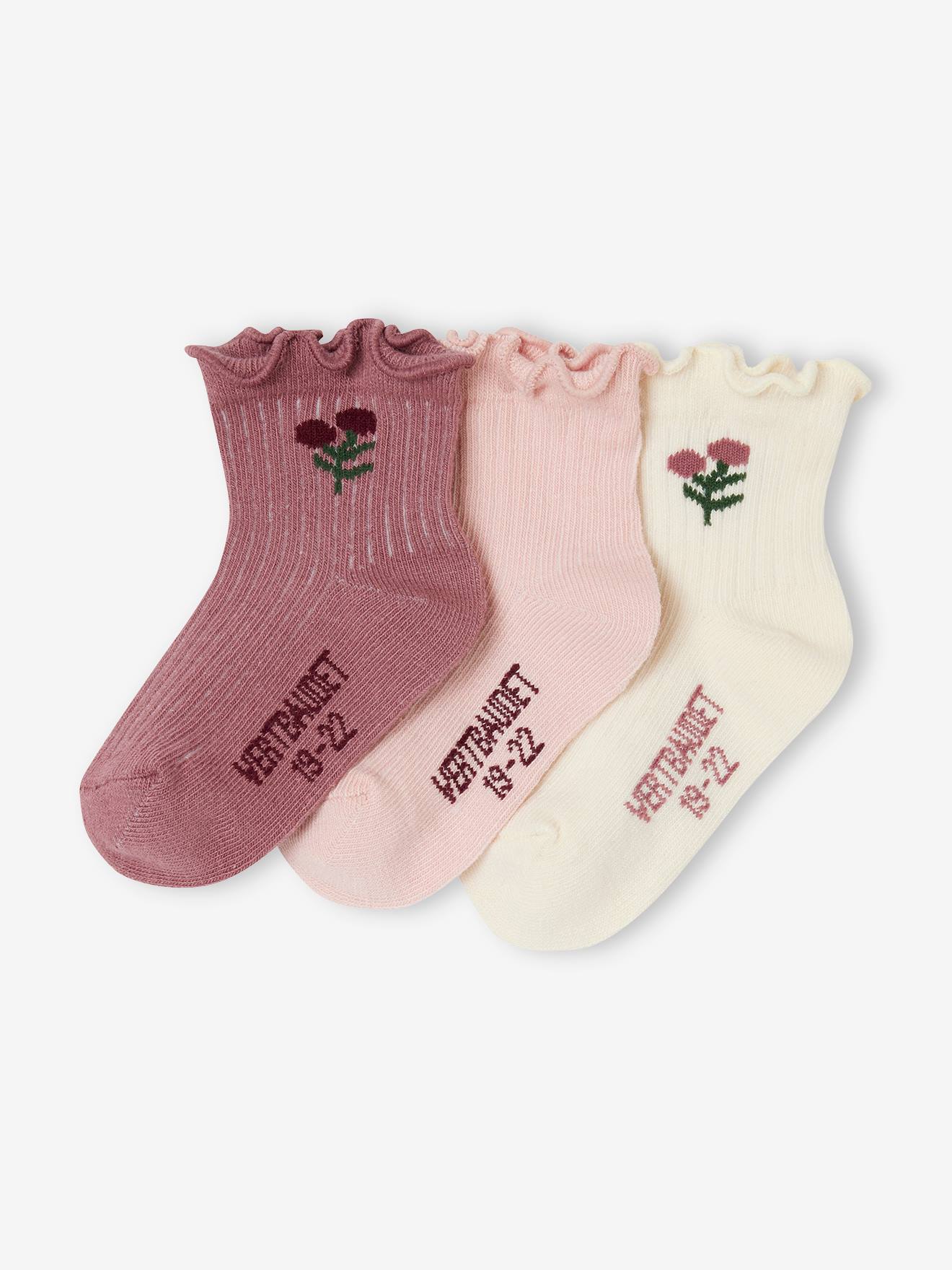 Pairs of Floral Socks