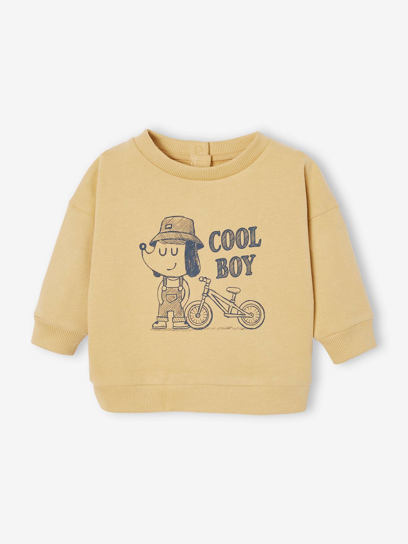 Basics Sweatshirt with Animal Motif