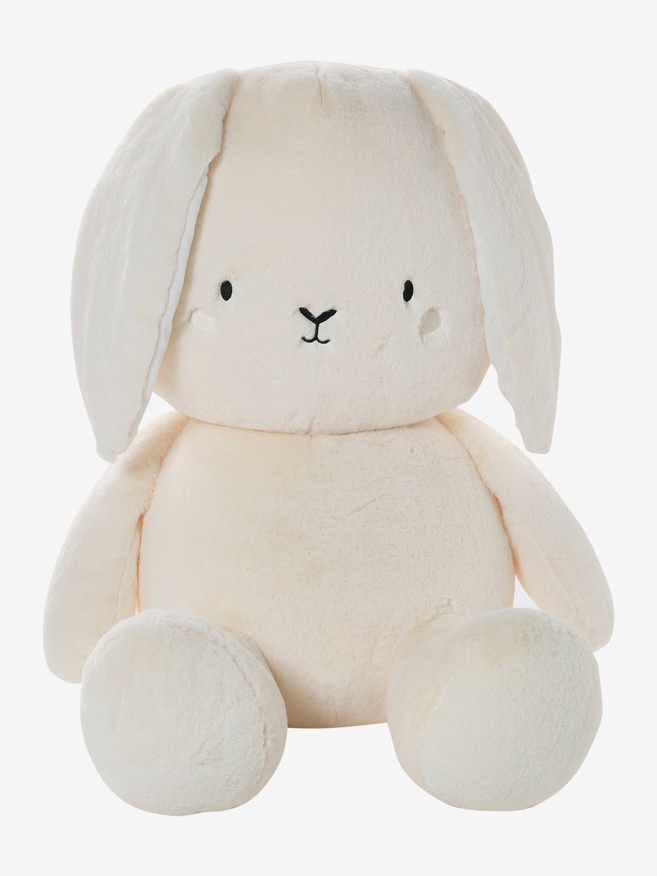 Large Plush Rabbit white Toys Vertbaudet