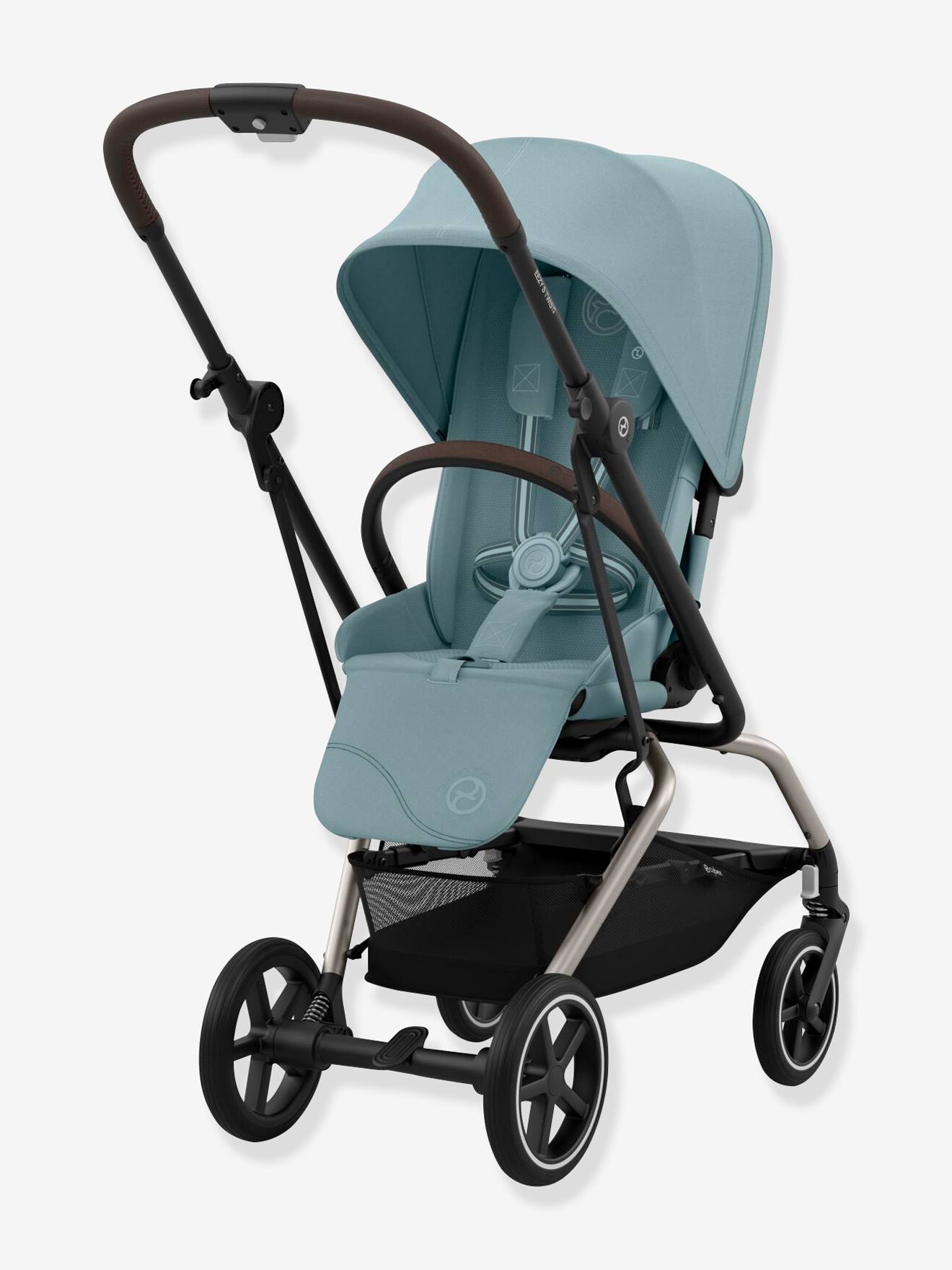 All Terrain Reversible Pushchair CYBEX Gold Eezy S Twist 2 2024 grey Vertbaudet