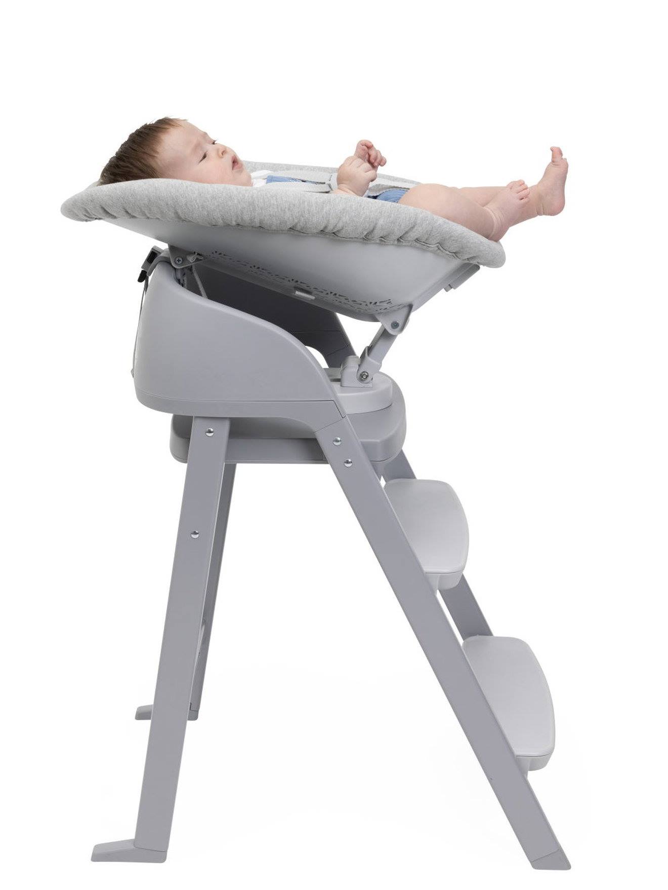 Newborn Recliner Seat for Progressive High Chair Crescendo Up by CHICCO grey Nursery Vertbaudet