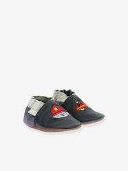 Shoes-Baby soft leather slippers with Fire badge 974780 - ROBEEZ©