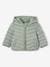 Lightweight Padded Jacket with Hood for Babies BLUE DARK SOLID+bronze+sage green 