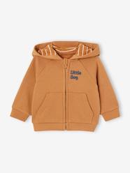 Baby-Hooded Jacket with Zip for Babies