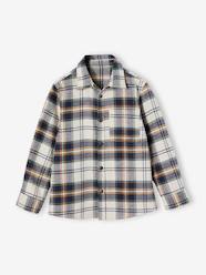 Boys-Chequered Flannel Shirt for Boys