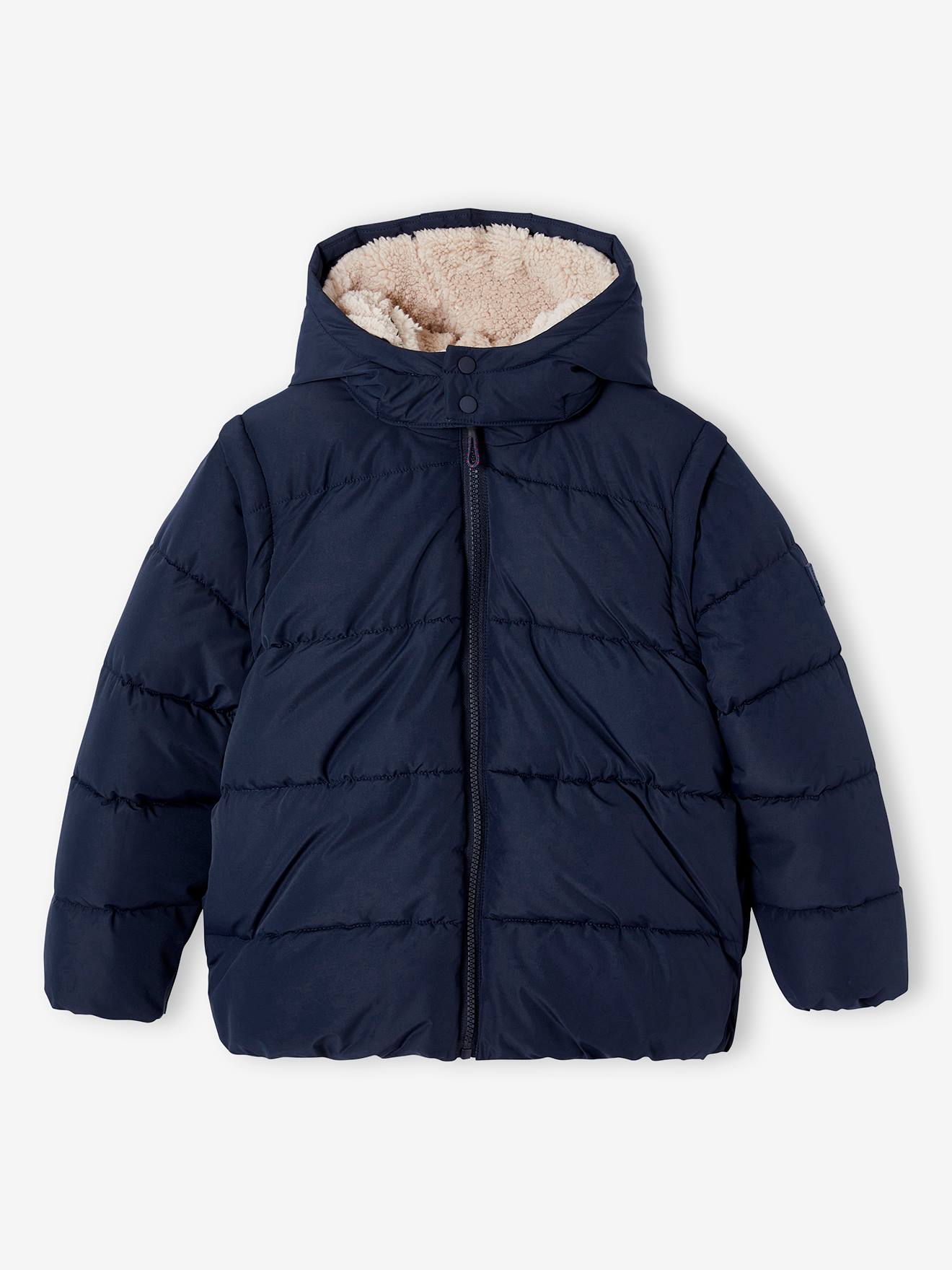 Removable hood coats online