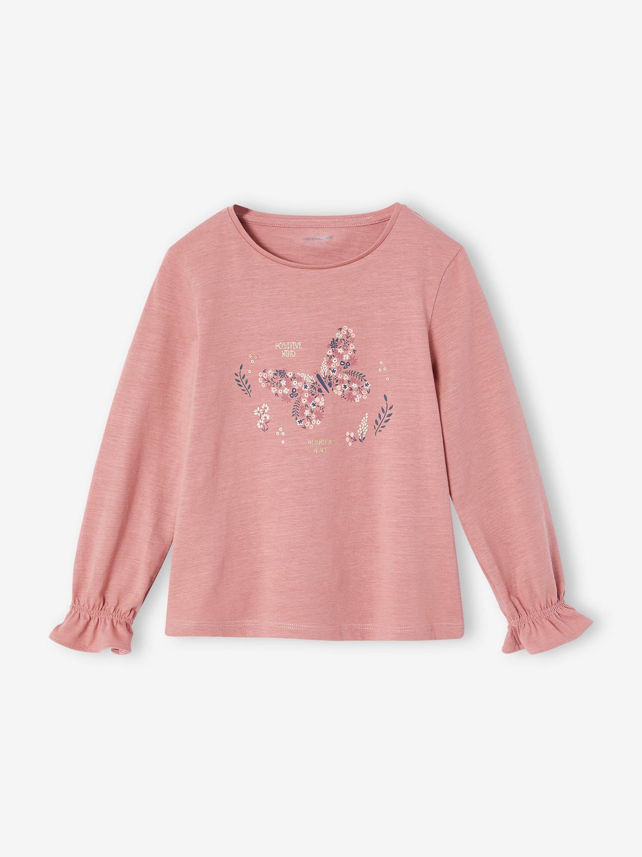 Romantic Top with Fancy Motif