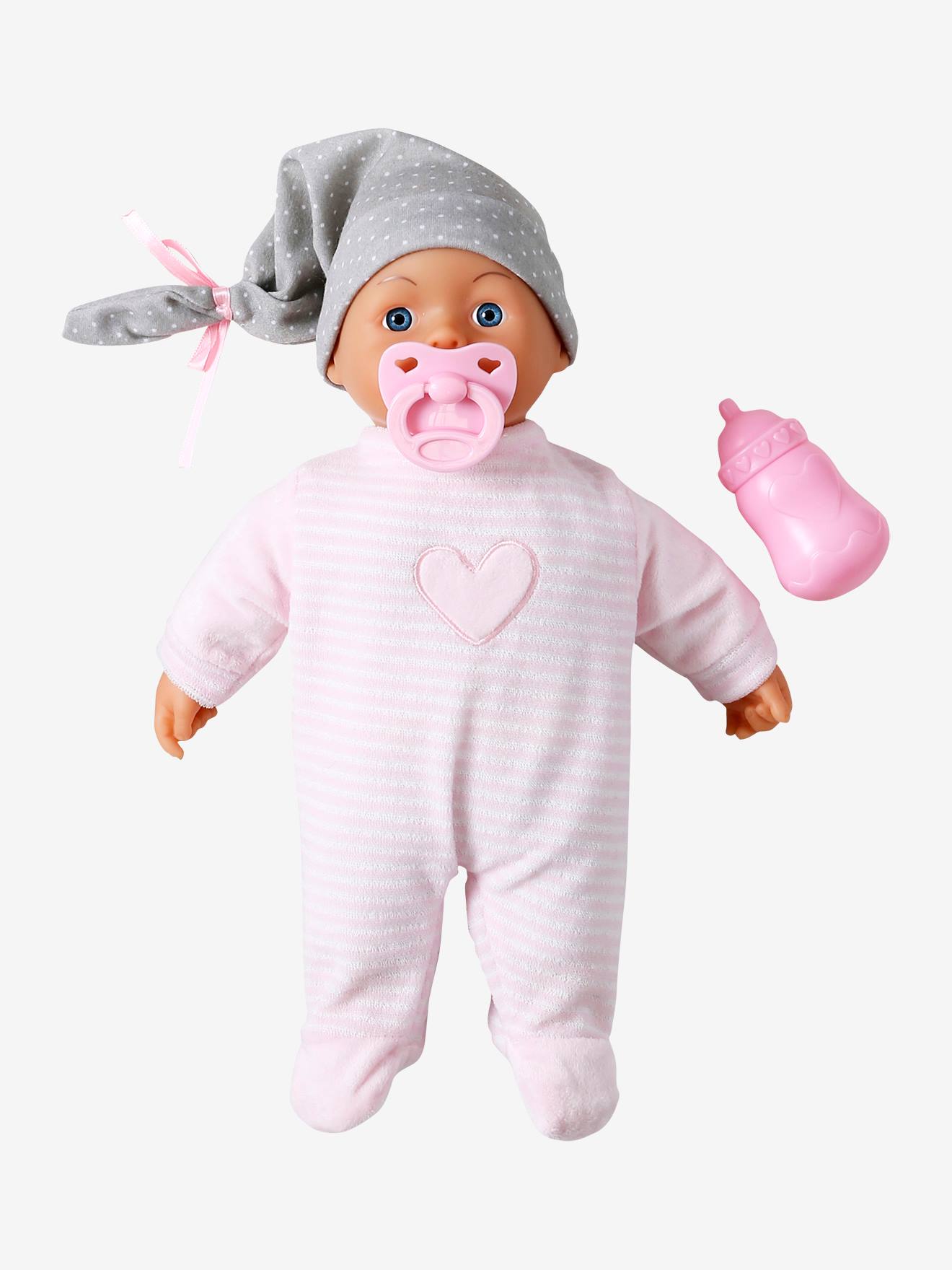 Battery Operated Kissing Doll 36 cm rose