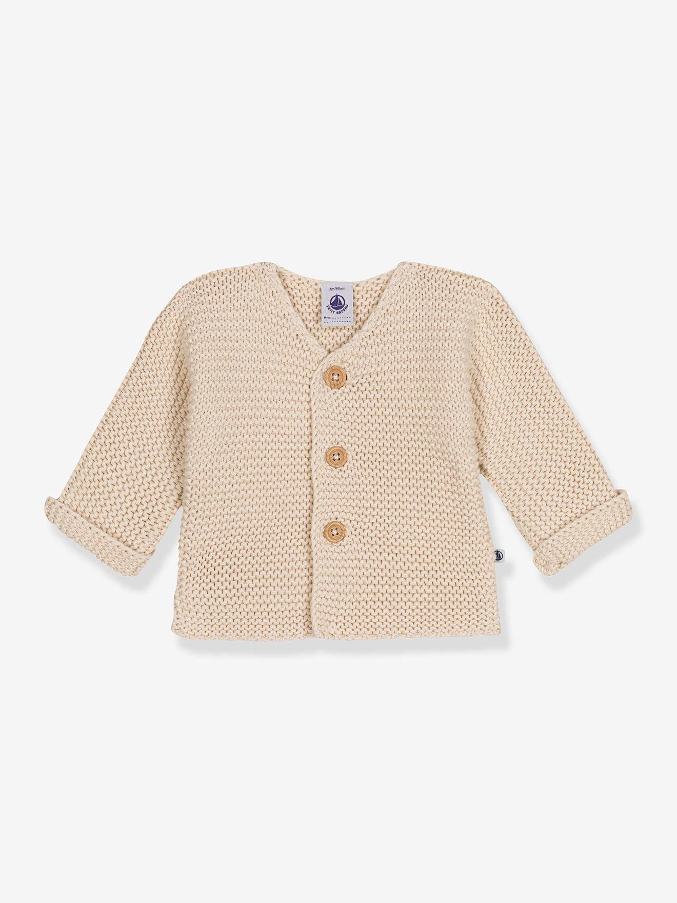Garter Stitch Cardigan for Babies