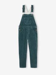 Girls-Corduroy Dungarees for Girls