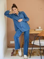 Maternity-Blouses, Shirts & Tunics-Denim Shirt, Maternity & Nursing Special