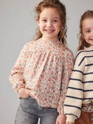 Girls-Floral Blouse for Girls