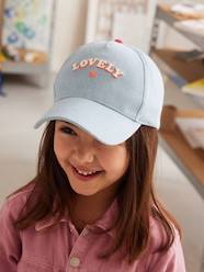 -Denim Cap for Girls, "Lovely"