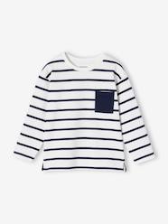 Boys-Tops-Striped Long Sleeve T-Shirt for Boys