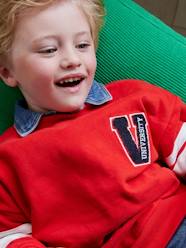 Boys-Cardigans, Jumpers & Sweatshirts-Sweatshirt with Round Neckline, for Boys