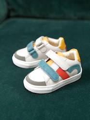 Shoes-Boys Footwear-Hook&Loop Leather Trainers for Babies