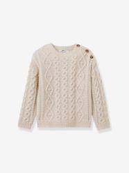 Girls-CYRILLUS boys' cable knit sweater