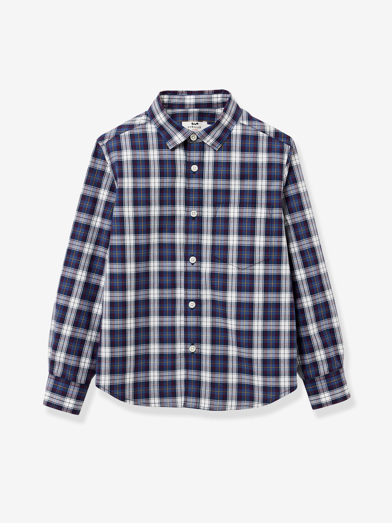 CYRILLUS checkered shirt