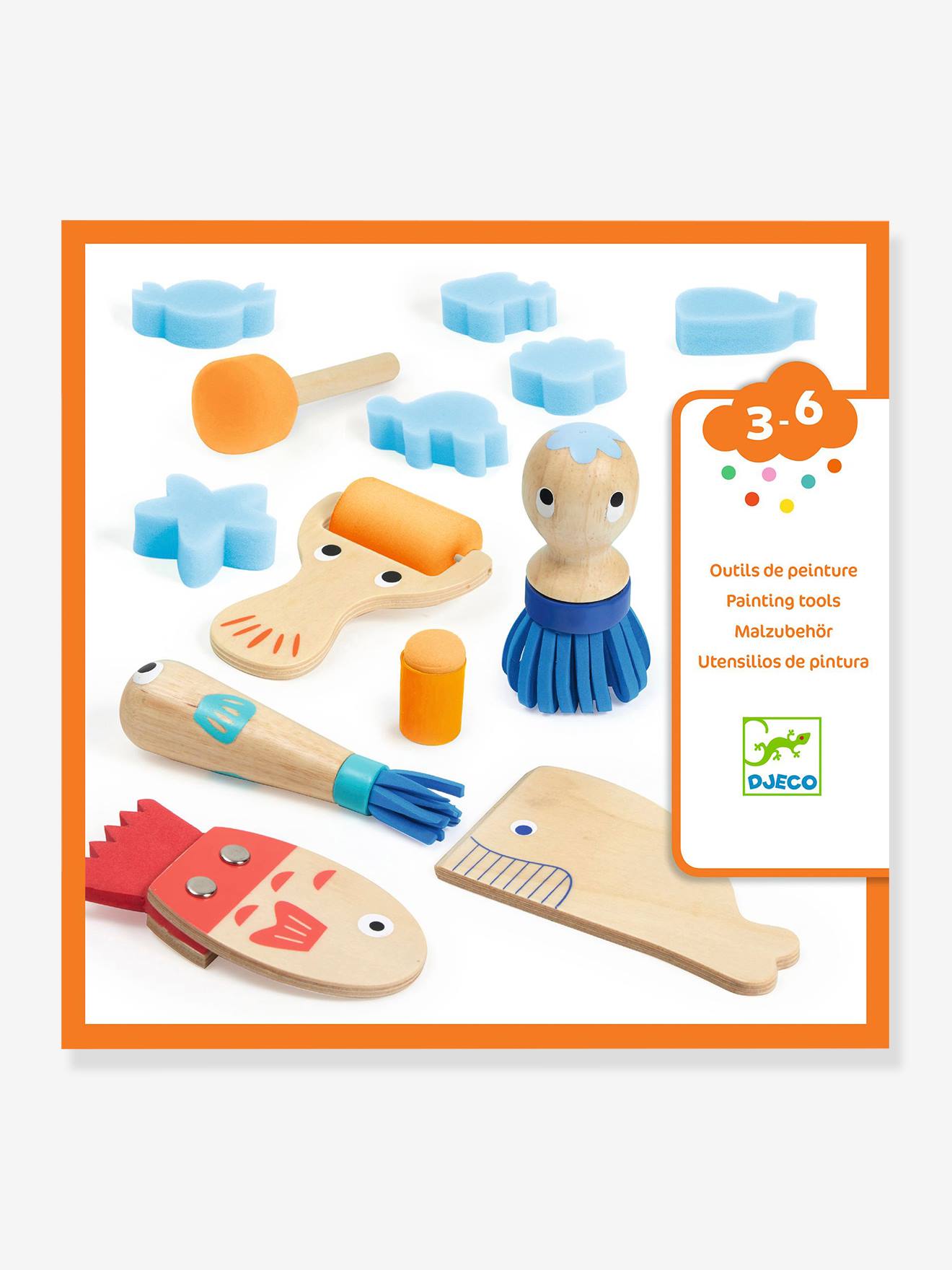 Curious Painting Tools by DJECO