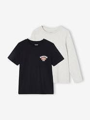 Boys-Tops-Pack of 2 BASICS Sports Tops for Boys