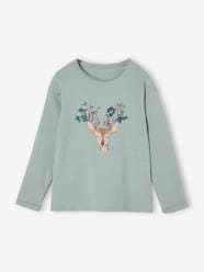 Girls-Tops-T-Shirts-Long Sleeve T-Shirt for Girls