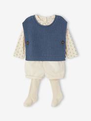 Baby-4-Piece Combo for Babies:  Top + Shorts + Jumper +  Tights