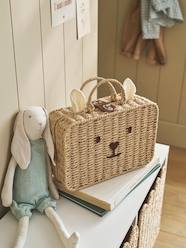 Bedding & Decor-Decoration-Suitcase with Animal Face, Cute Little Mouse