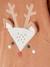 Christmas Special Reindeer Gift Box with Sleepsuit + Bib  for Babies pecan nut 