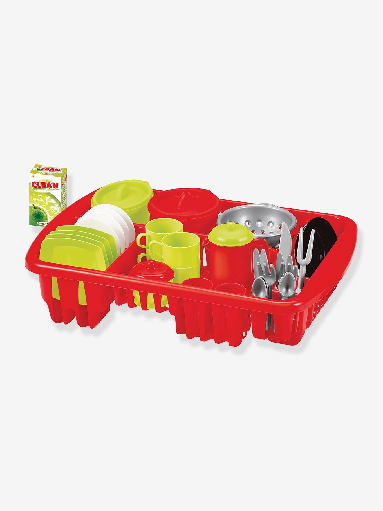 Large ECOIFFIER-equipped drying rack multicoloured