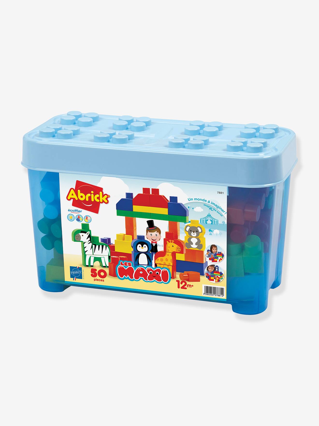 Abrick - World animal barrel ECOIFFIER multicoloured
