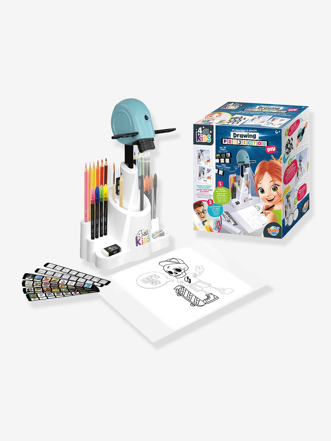 Drawing projector - BUKI multicoloured