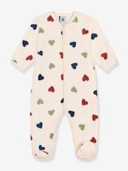 Baby-PETIT BATEAU baby cotton heart pyjamas