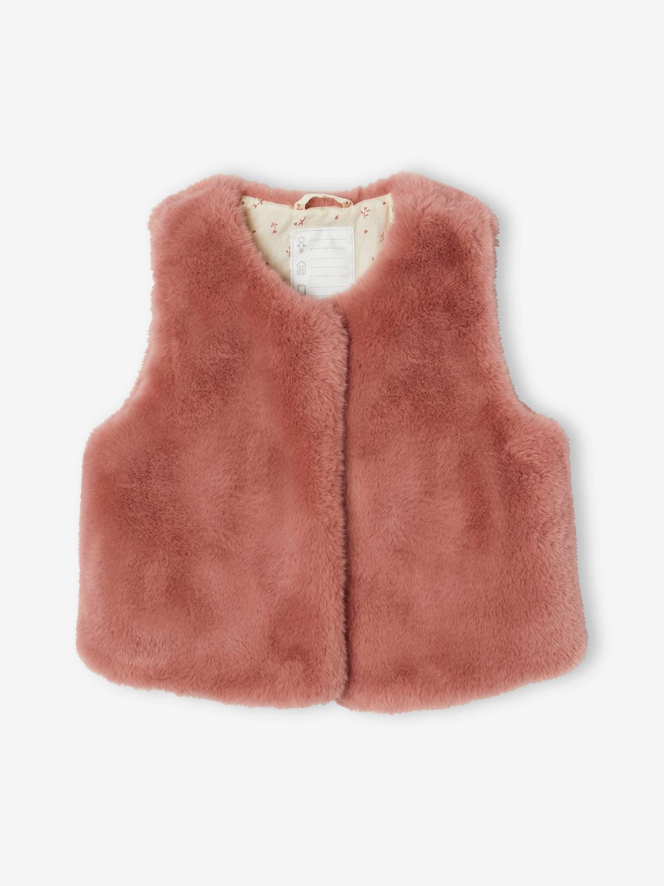 Faux Fur Waistcoat