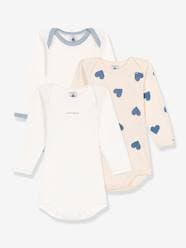 Baby-Pack of 3 PETIT BATEAU bodysuits