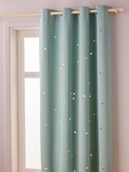 Bedding & Decor-Decoration-Curtains-Blackout Curtain with Eyelets & Perforated Motifs